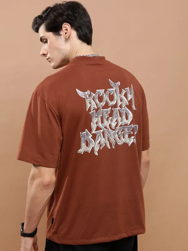 Unisex Round Neck Printed T-Shirt