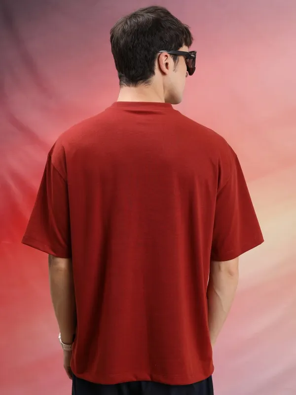 Unisex Printed Round Neck T-Shirt