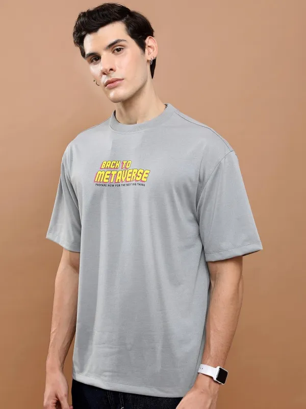 Unisex Round Neck Printed T-Shirt