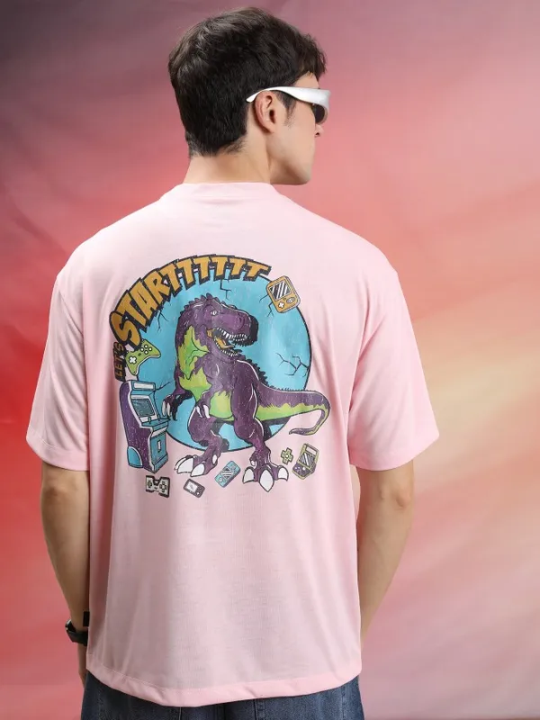 Unisex Printed Round Neck T-Shirt