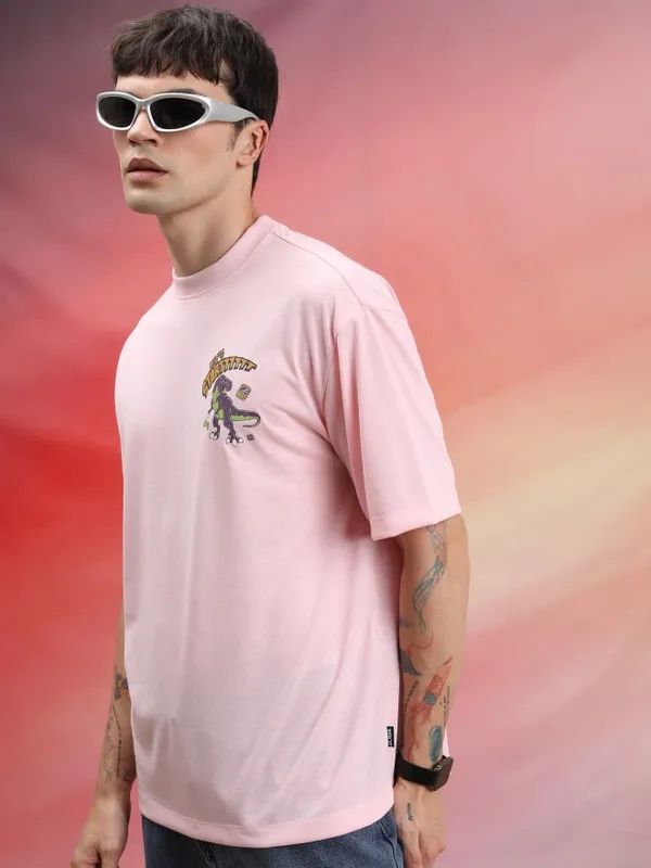 Unisex Printed Round Neck T-Shirt