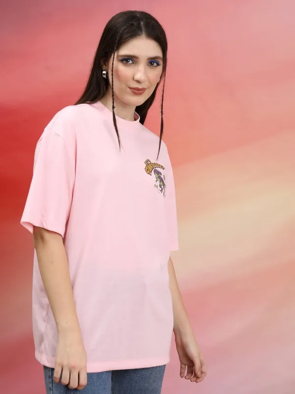 Unisex Printed Round Neck T-Shirt