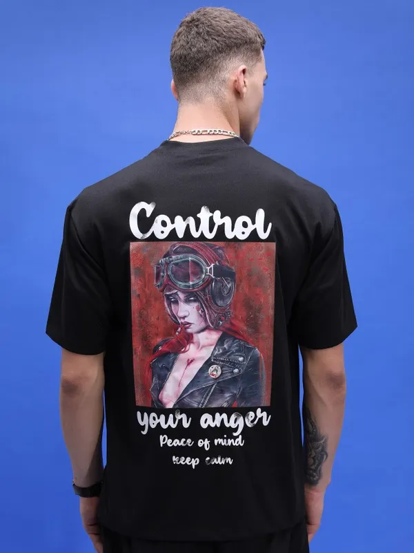 Unisex Printed Round Neck T-Shirt
