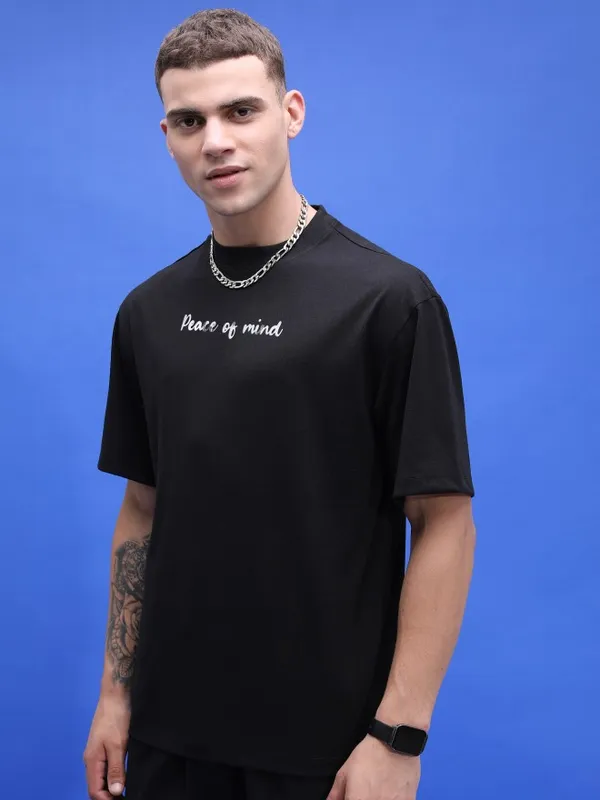 Unisex Printed Round Neck T-Shirt