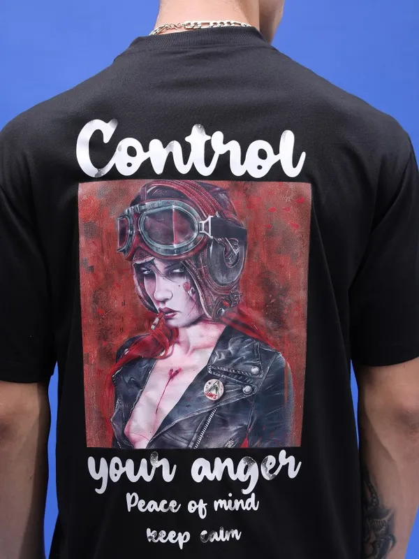 Unisex Printed Round Neck T-Shirt