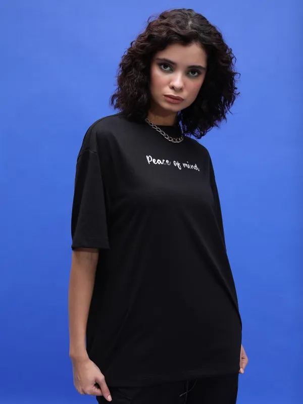 Unisex Printed Round Neck T-Shirt