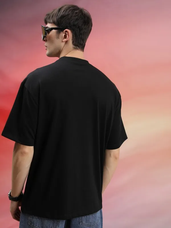 Unisex Printed Round Neck T-Shirt