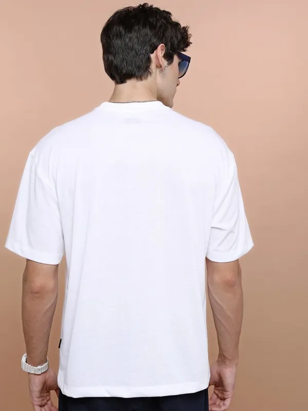 Unisex Round Neck Printed T-Shirt