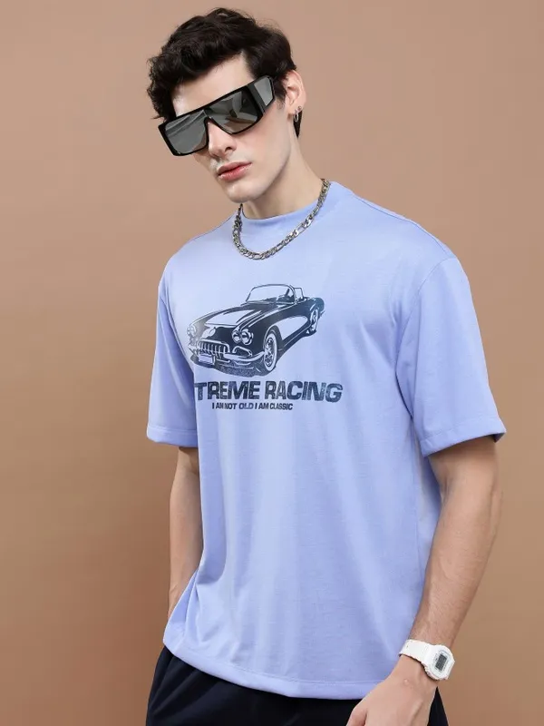 Unisex Round Neck Printed T-Shirt