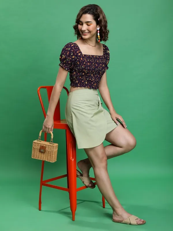 Printed Regular Top