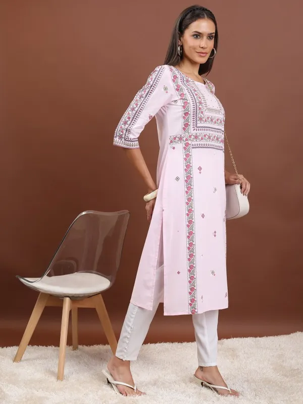 Printed Straight Kurta