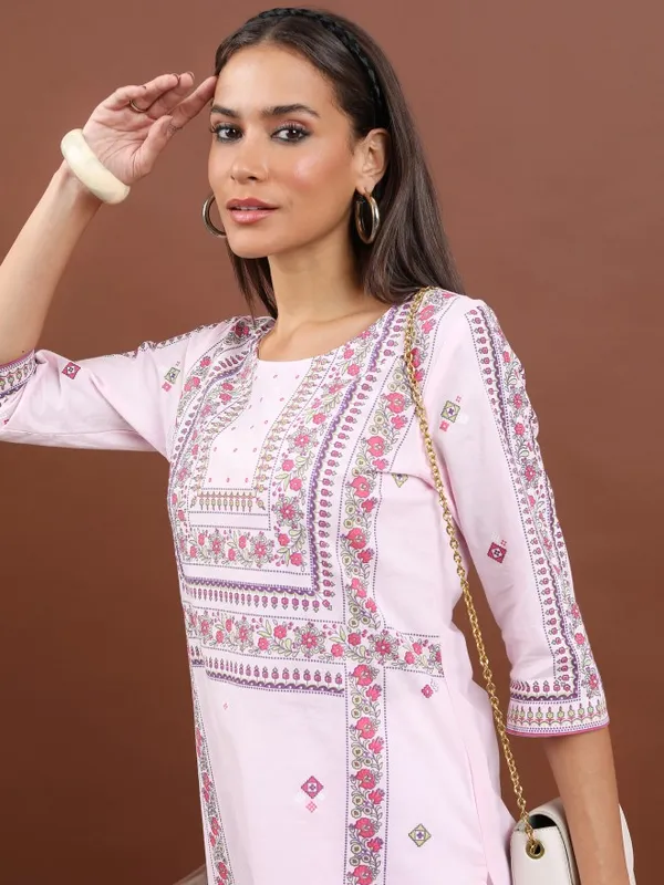 Printed Straight Kurta