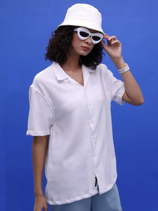 Unisex Oversized Fit Casual Shirt