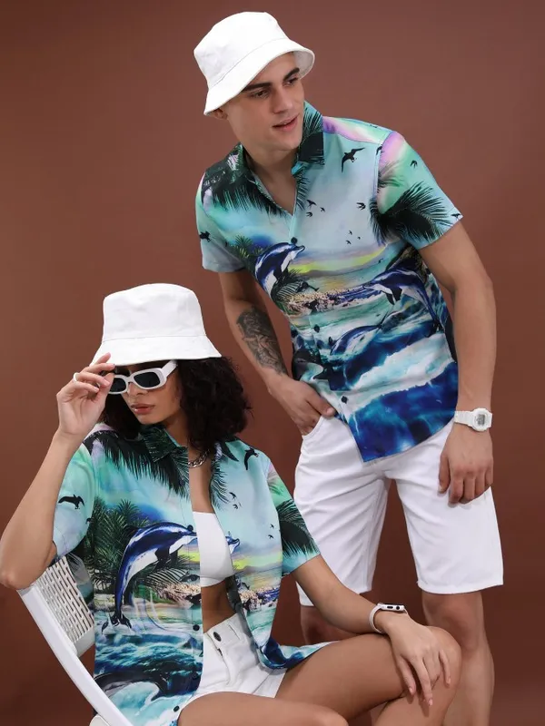 Unisex Oversized Fit Casual Shirt