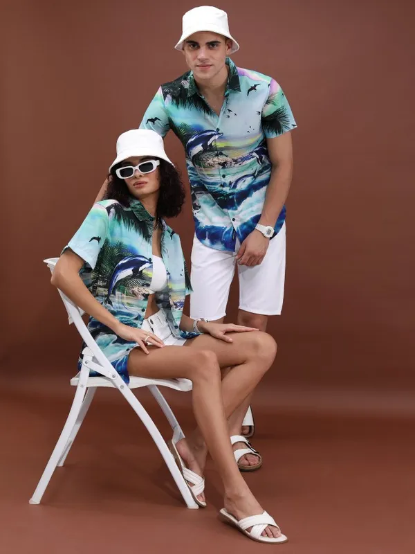Unisex Oversized Fit Casual Shirt