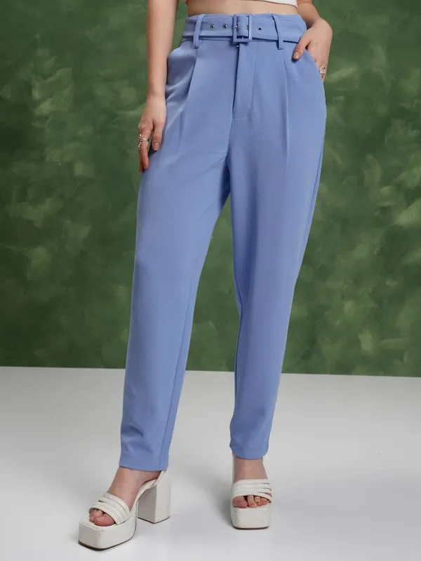  Tokyo Talkies Women Blue Co-Ords