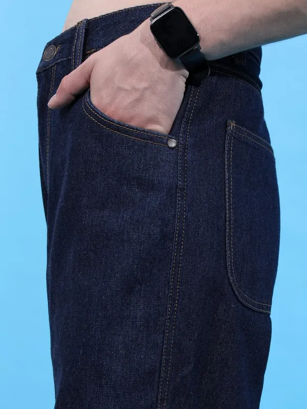  Highlander Men Blue Relaxed Fit Clean Look Jeans