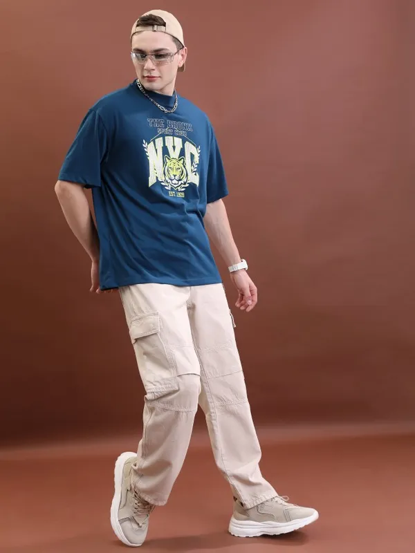  Highlander Men Sand Relaxed Fit Clean Look Jeans