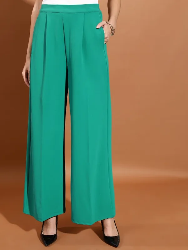  Tokyo Talkies Women Teal Co-Ords