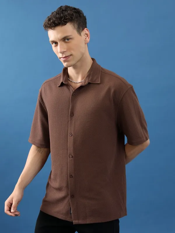 Unisex Oversized Fit Casual Shirt