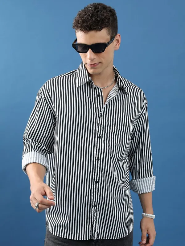 Unisex Oversized Fit Casual Shirt