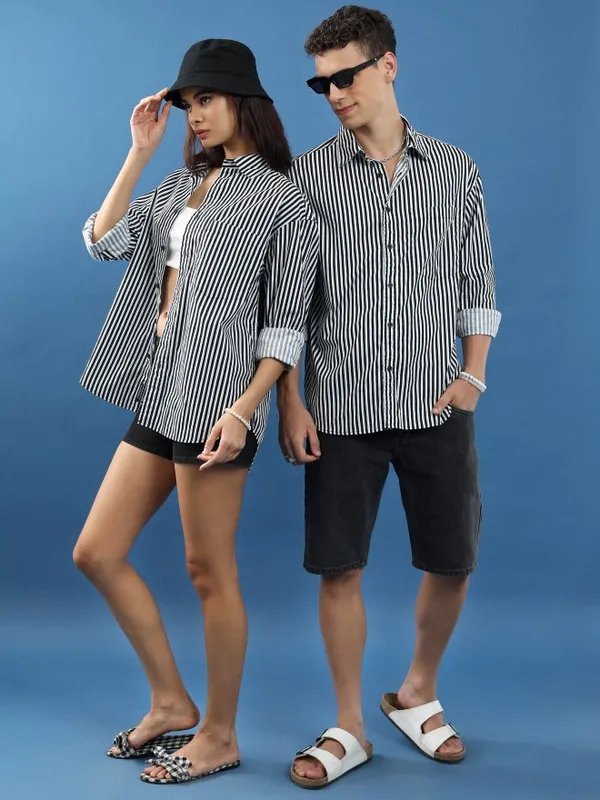 Unisex Oversized Fit Casual Shirt