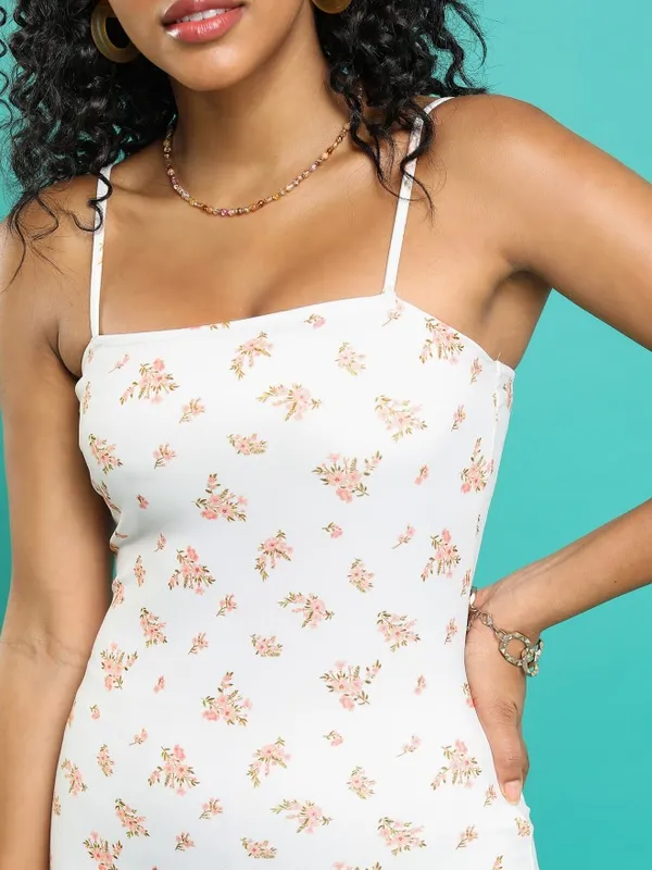Printed Bodycon Dress