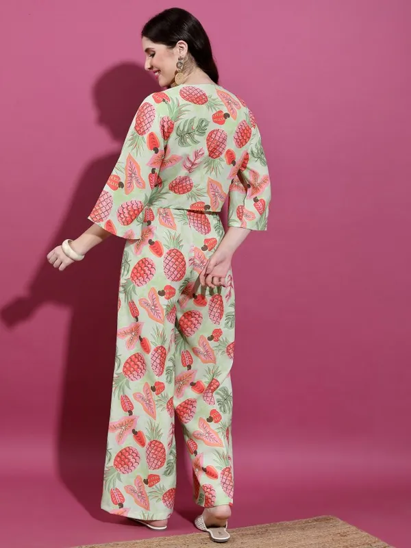 Women Top With Trouser Co-Ords