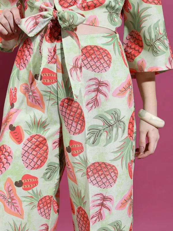 Women Top With Trouser Co-Ords