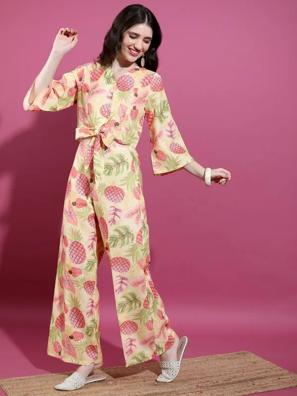Women Top With Pant Co-Ords