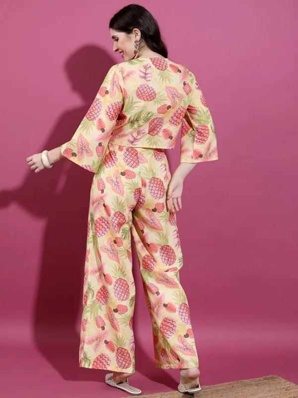 Women Top With Pant Co-Ords