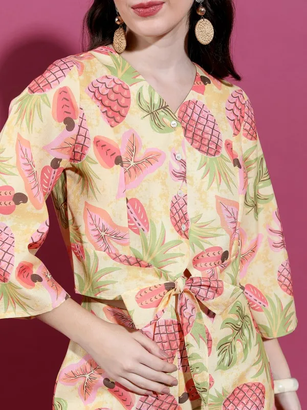 Women Top With Pant Co-Ords