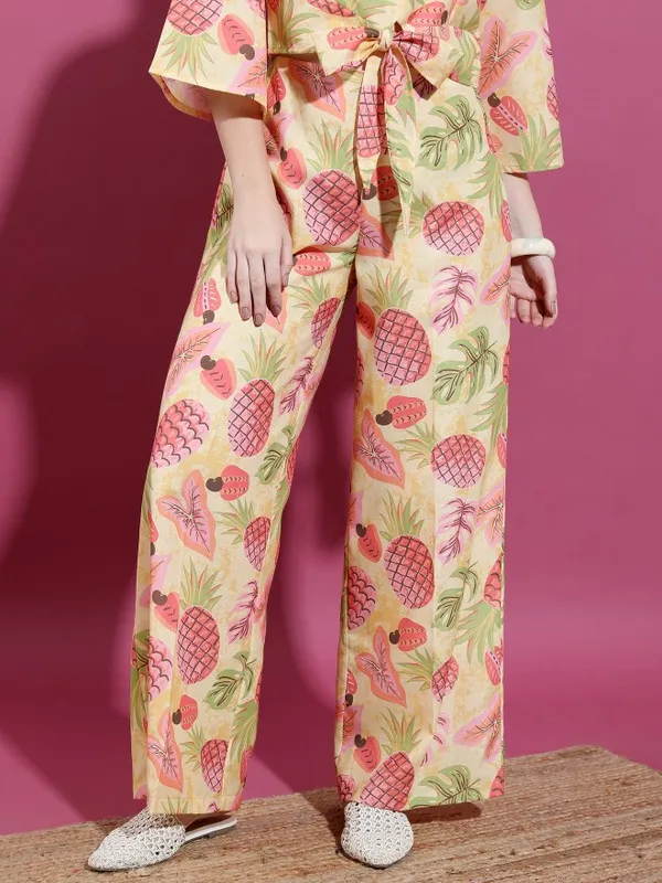 Women Top With Pant Co-Ords