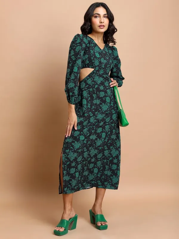 Printed Maxi Dress