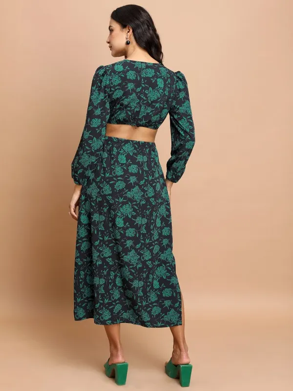 Printed Maxi Dress