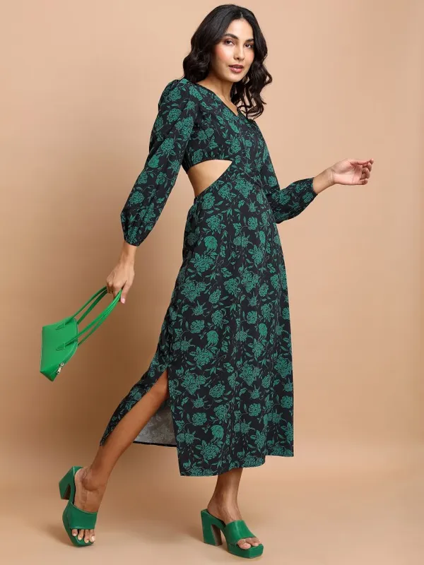 Printed Maxi Dress