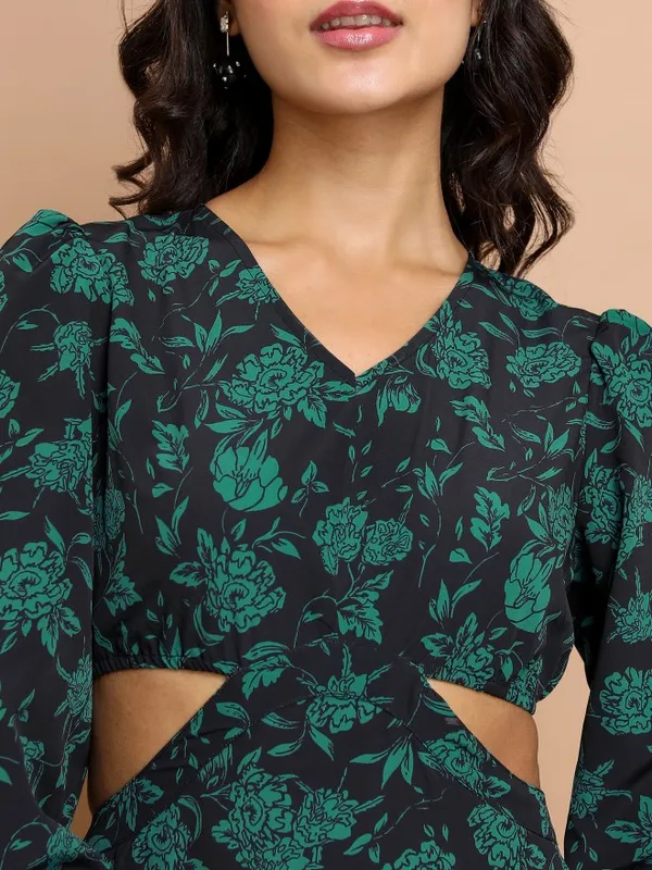 Printed Maxi Dress