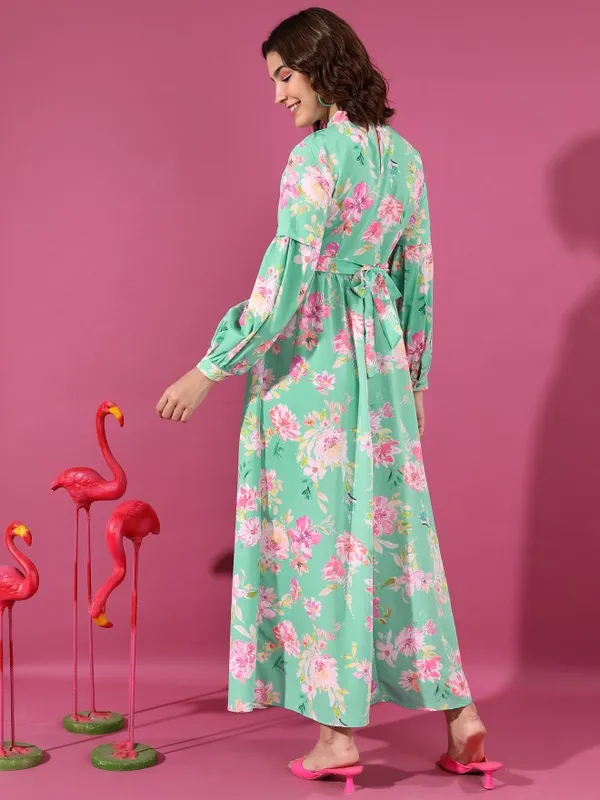 Printed Maxi Dress