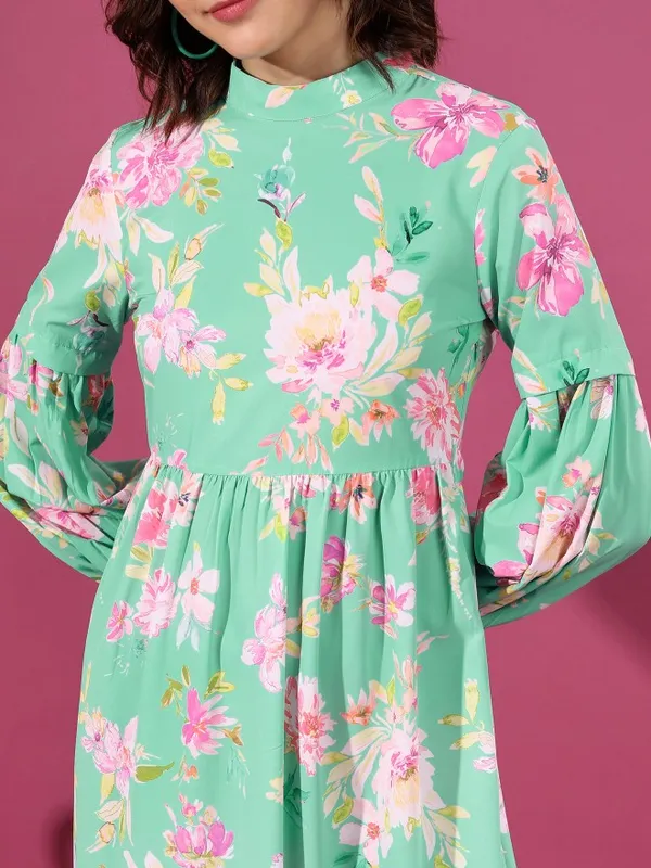 Printed Maxi Dress