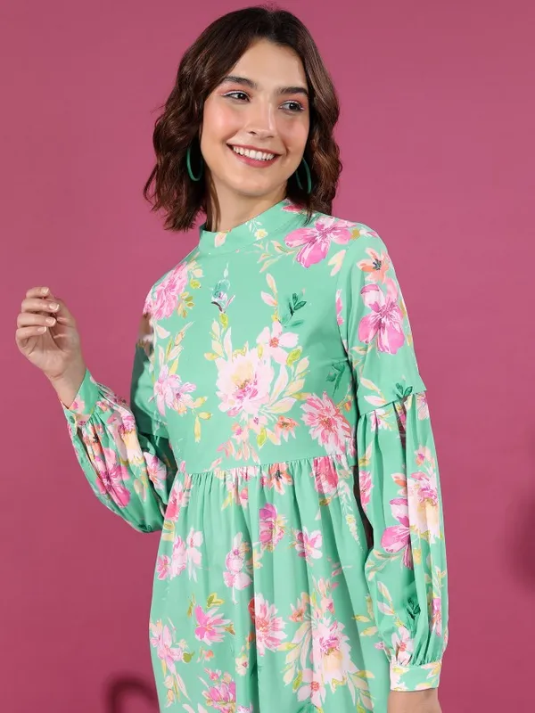 Printed Maxi Dress