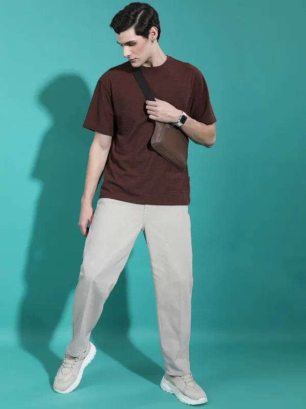  Highlander Men Sand Relaxed Fit Clean Look Jeans
