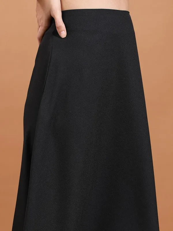 A-Line Midi Skirt