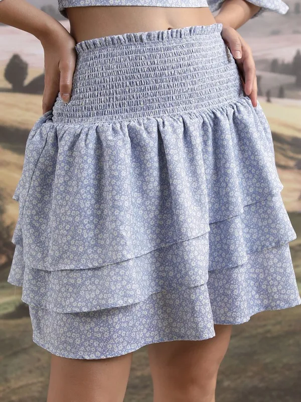  Tokyo Talkies Women Blue Co-Ords