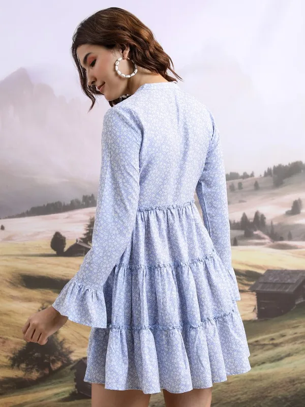 Printed Shirt Dress