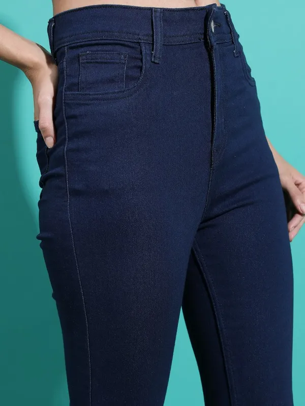  Tokyo Talkies Women Blue Slim Fit Clean Look Jeans