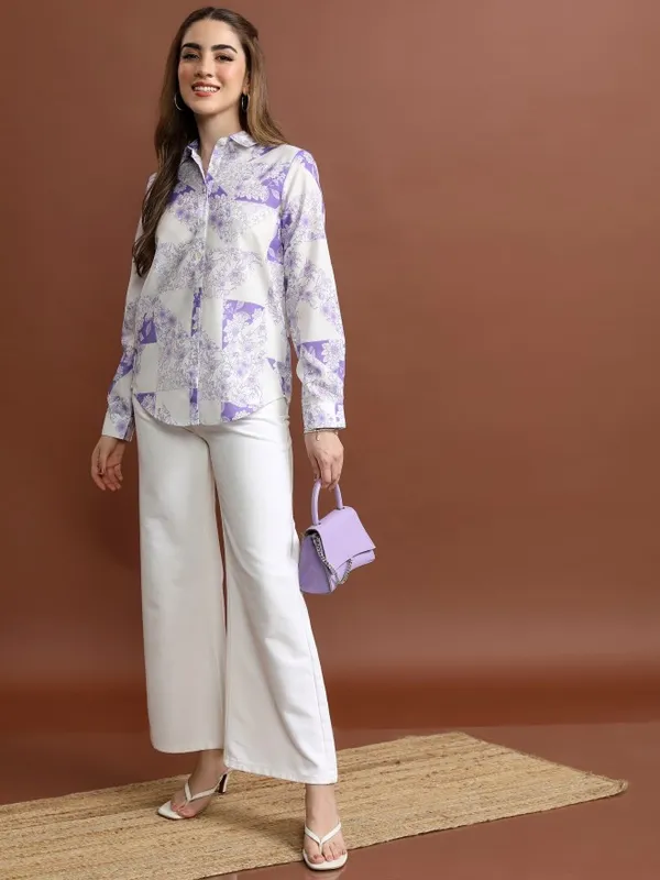 Women Printed Casual Shirt