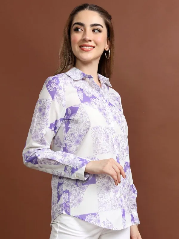 Women Printed Casual Shirt