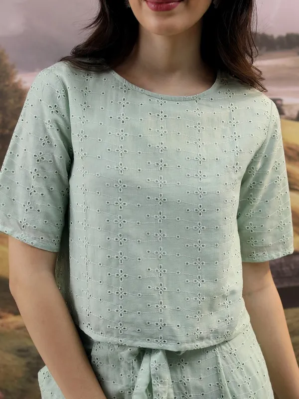 Women Top With Shorts Co-Ords
