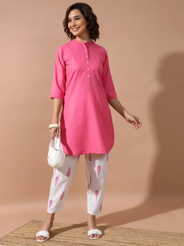 Women Kurta With Dhoti Pants Co-Ords