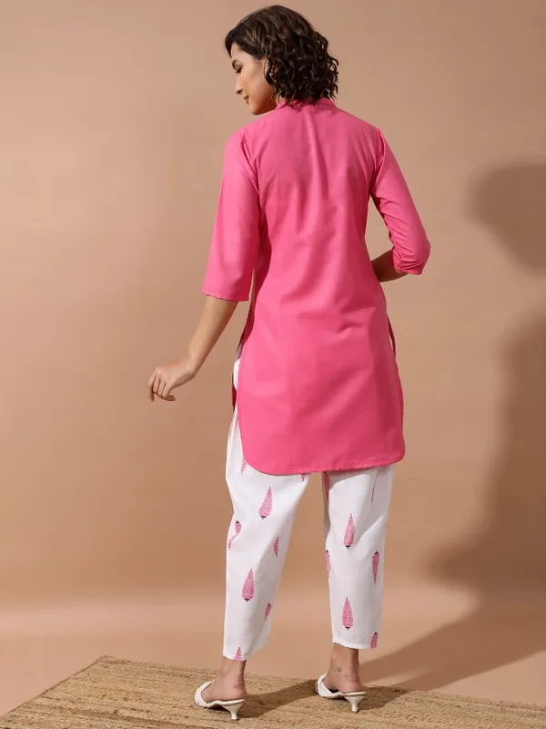 Women Kurta With Dhoti Pants Co-Ords